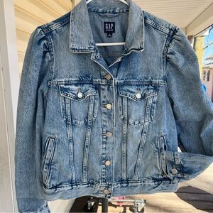 GAP Women's Light Blue Jean Jacket